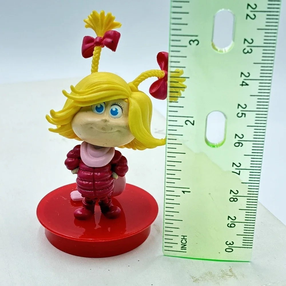 Cindy Lou Who How The Grinch Stole Christmas Toy Figure Cake Topper